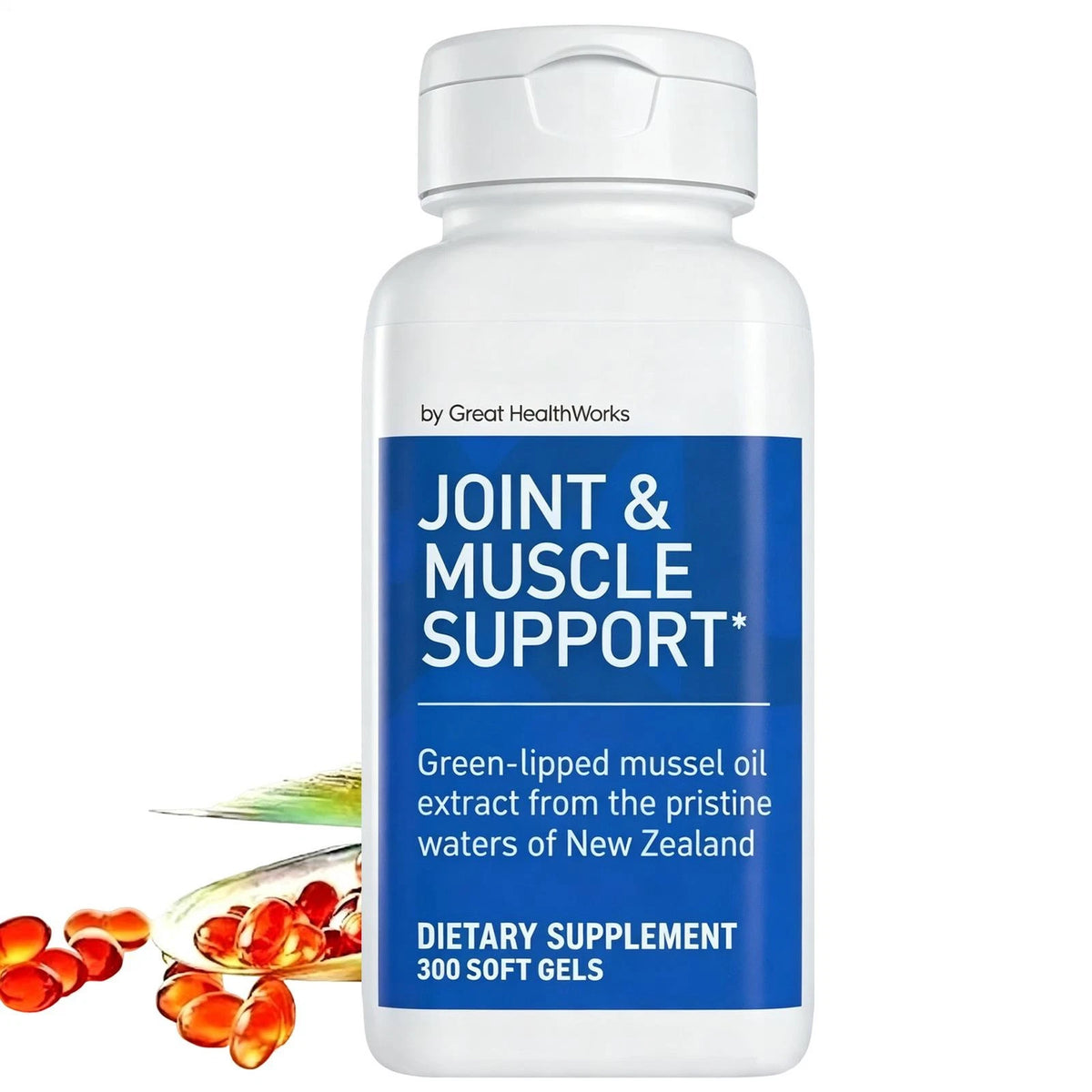 Omega 300 Capsules-Green Lipped Mussel Joint & Muscle Relief Supplement